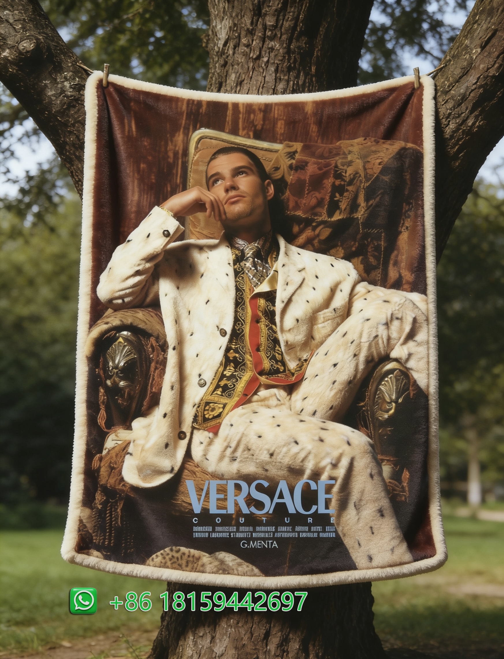 Versace Throw Blankets